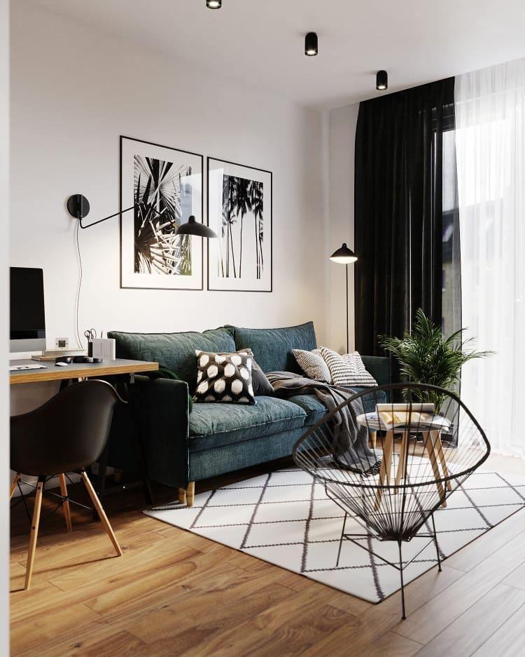 Lampe sur Pied à Trois Bras Mouille-Inspirée – Design Sculptural et Kinetique