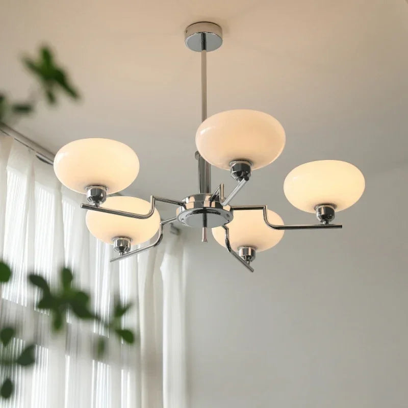 Lampe Plafonnier Bauhaus Médiéval – Lustre Élégant au Design Moderne et Rétro Nordique