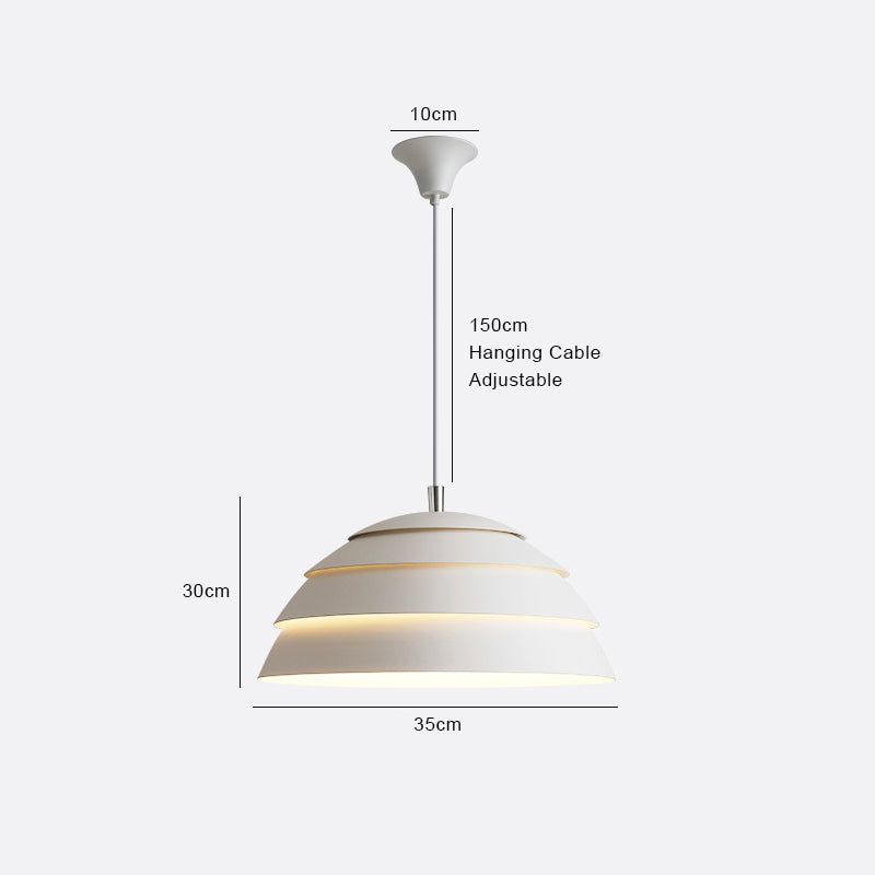 Suspension LED Modern Nordic Dome – Élégance et Efficacité