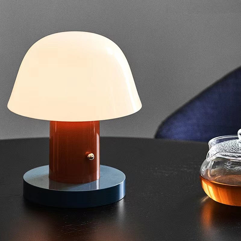 Lampe de Table Champignon LED – Design Naturel et Éclectique