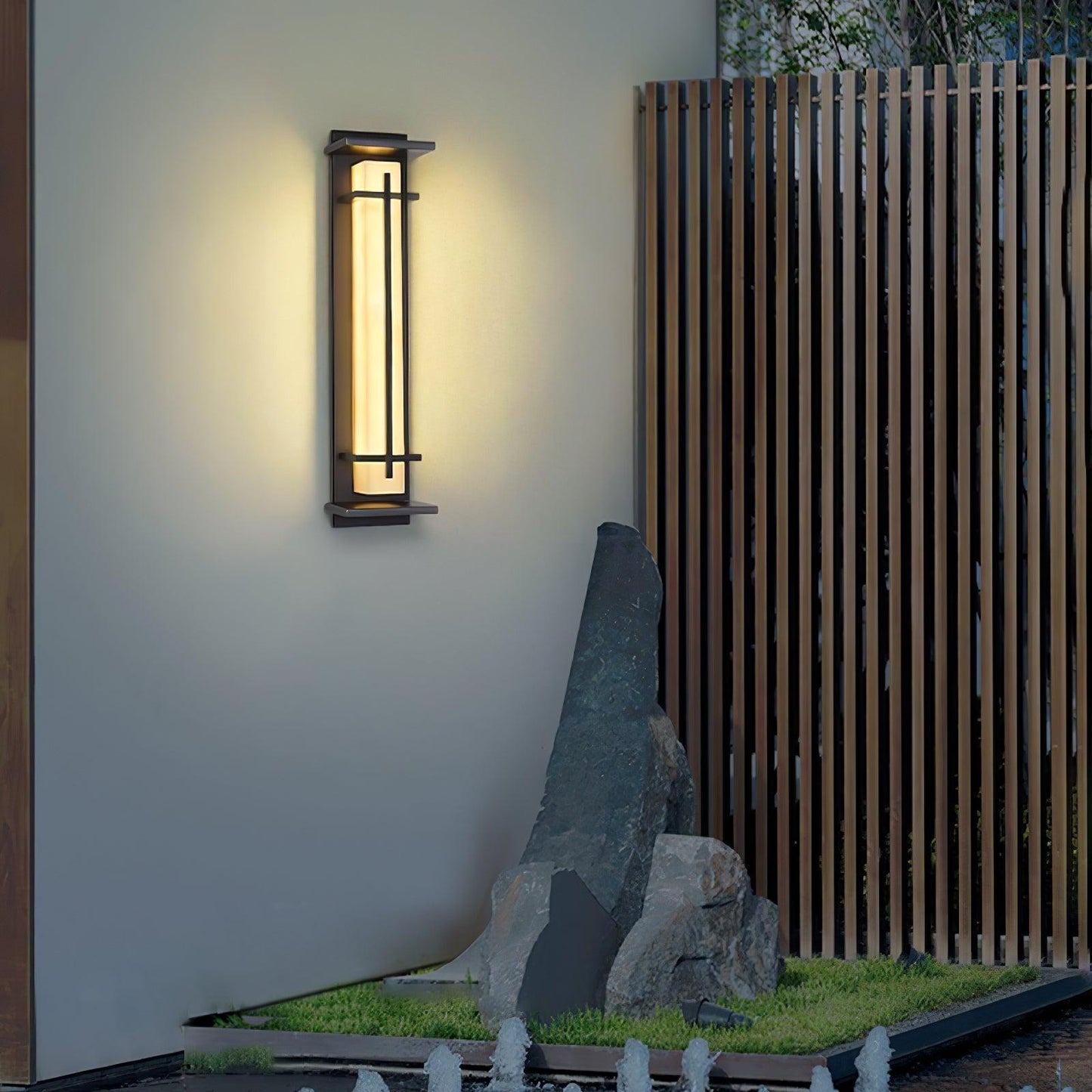 Lampe Murale Extérieure Carrée - Étanchéité IP65, Durable, Design Moderne