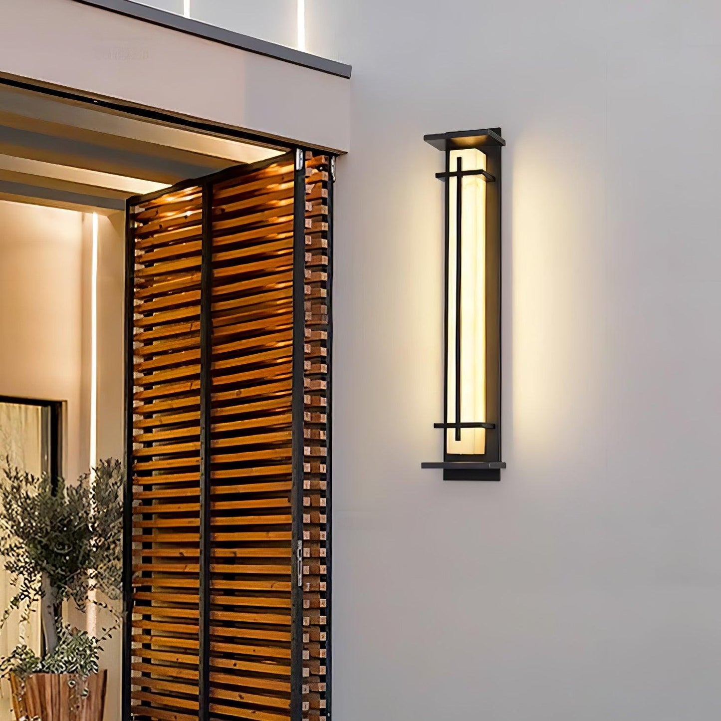Lampe Murale Extérieure Carrée - Étanchéité IP65, Durable, Design Moderne