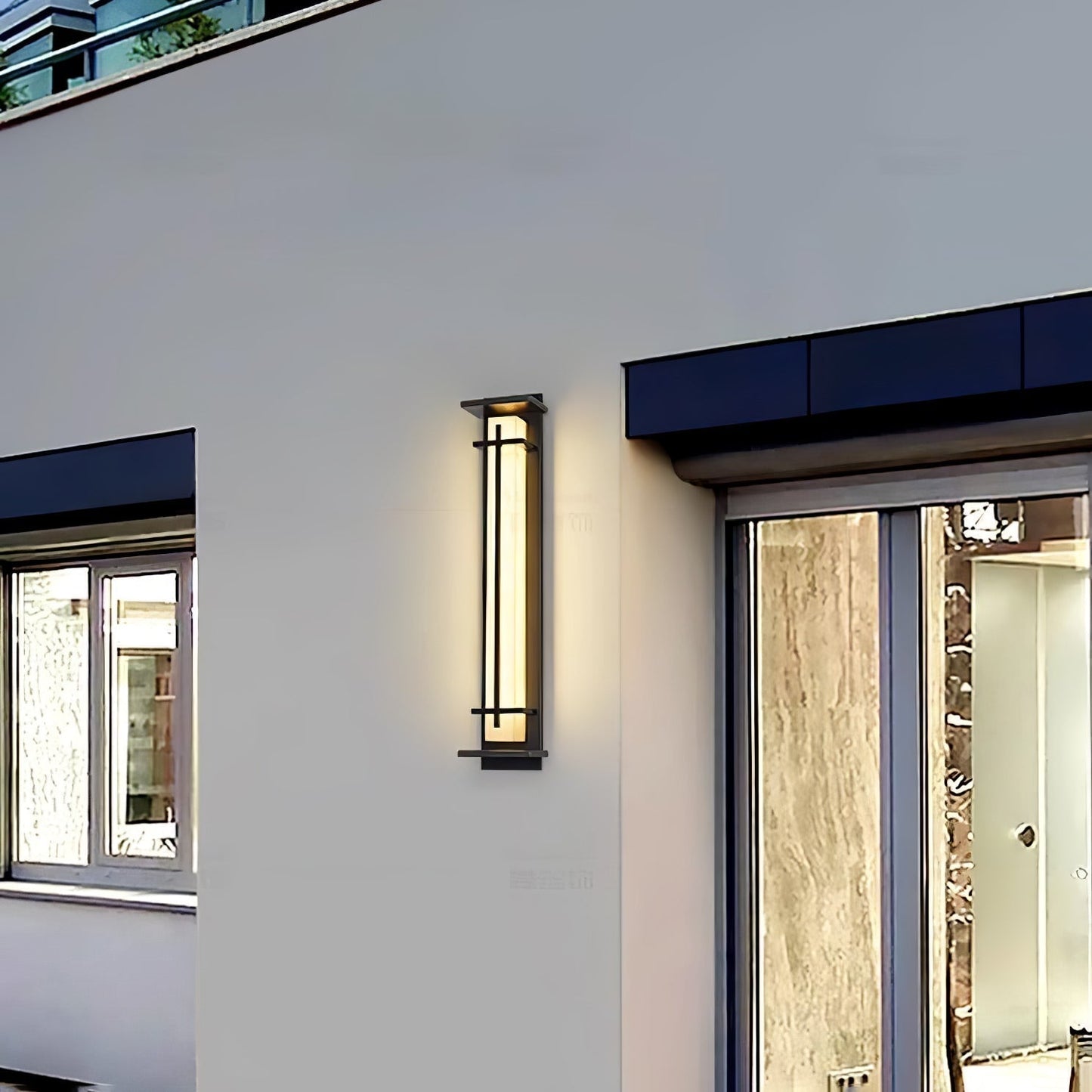 Lampe Murale Extérieure Carrée - Étanchéité IP65, Durable, Design Moderne