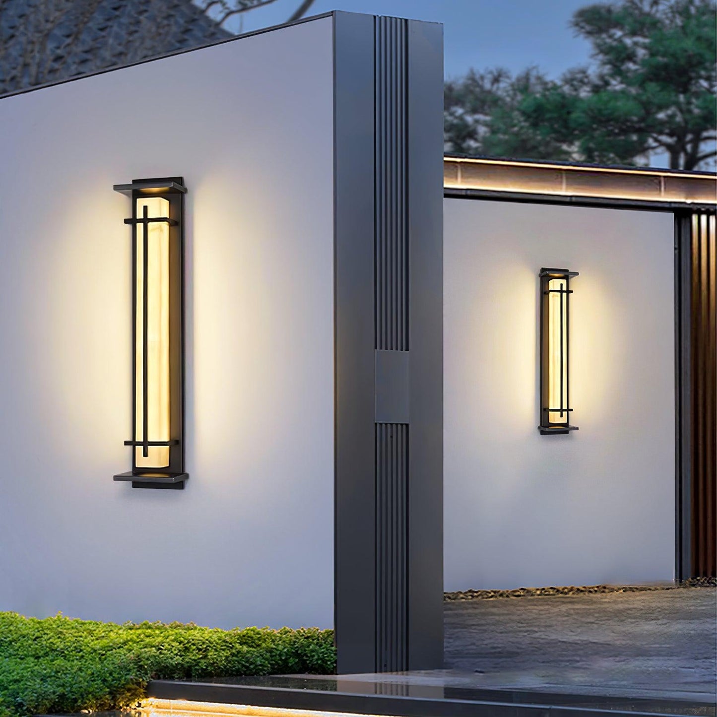 Lampe Murale Extérieure Carrée - Étanchéité IP65, Durable, Design Moderne