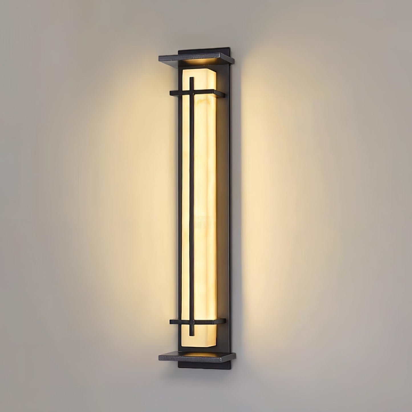 Lampe Murale Extérieure Carrée - Étanchéité IP65, Durable, Design Moderne