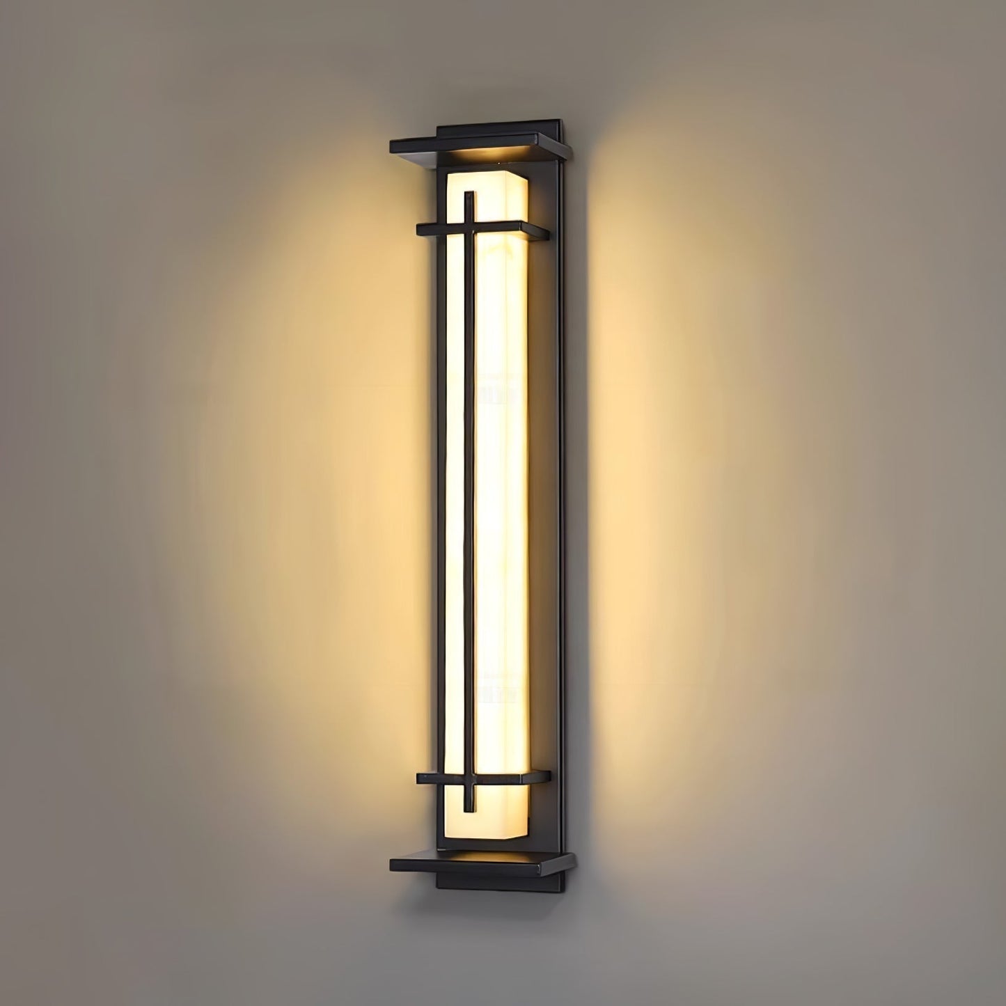 Lampe Murale Extérieure Carrée - Étanchéité IP65, Durable, Design Moderne