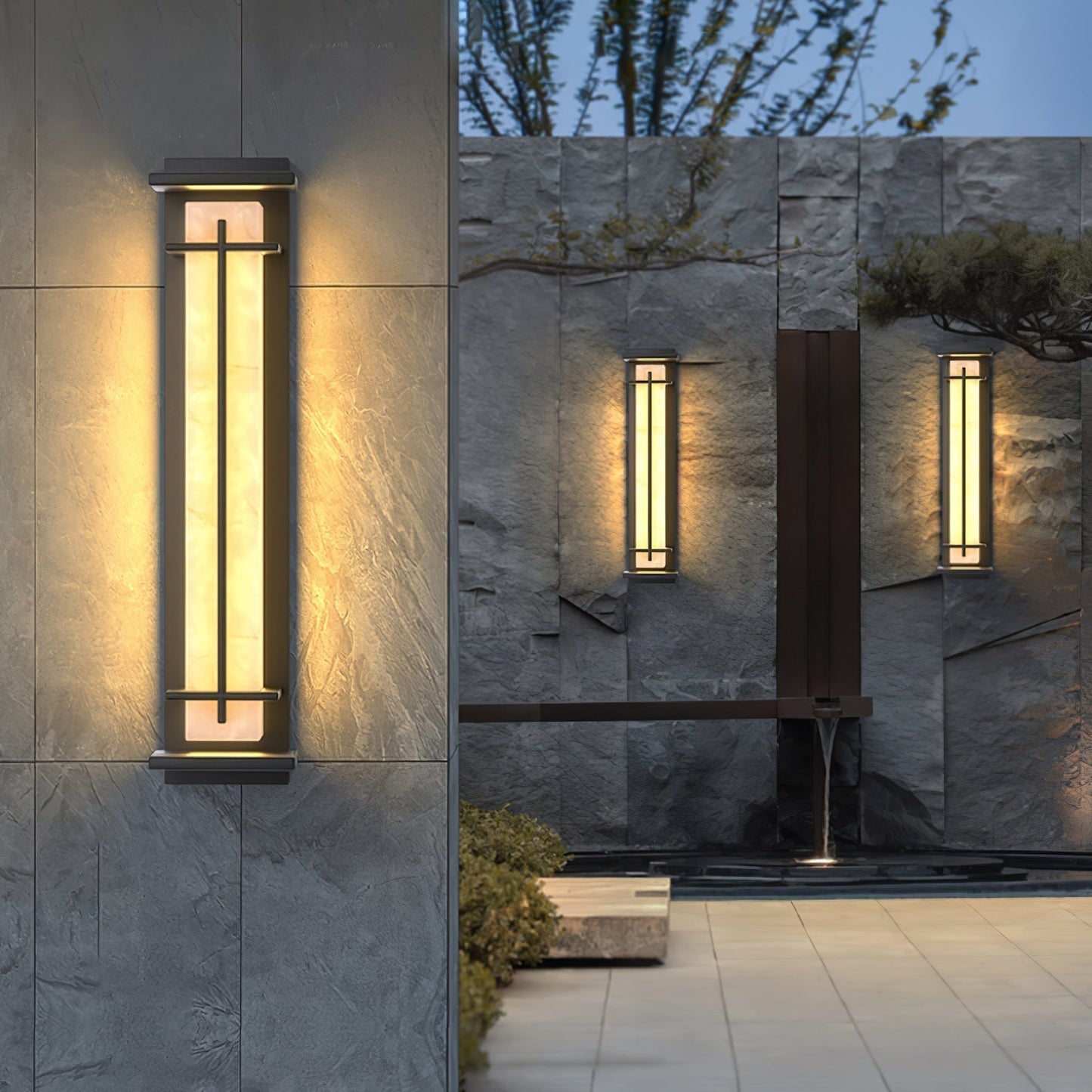 Lampe Murale Extérieure Carrée - Étanchéité IP65, Durable, Design Moderne