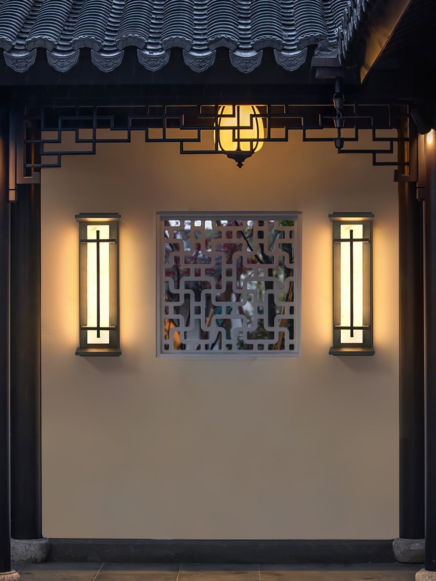 Lampe Murale Extérieure Carrée - Étanchéité IP65, Durable, Design Moderne