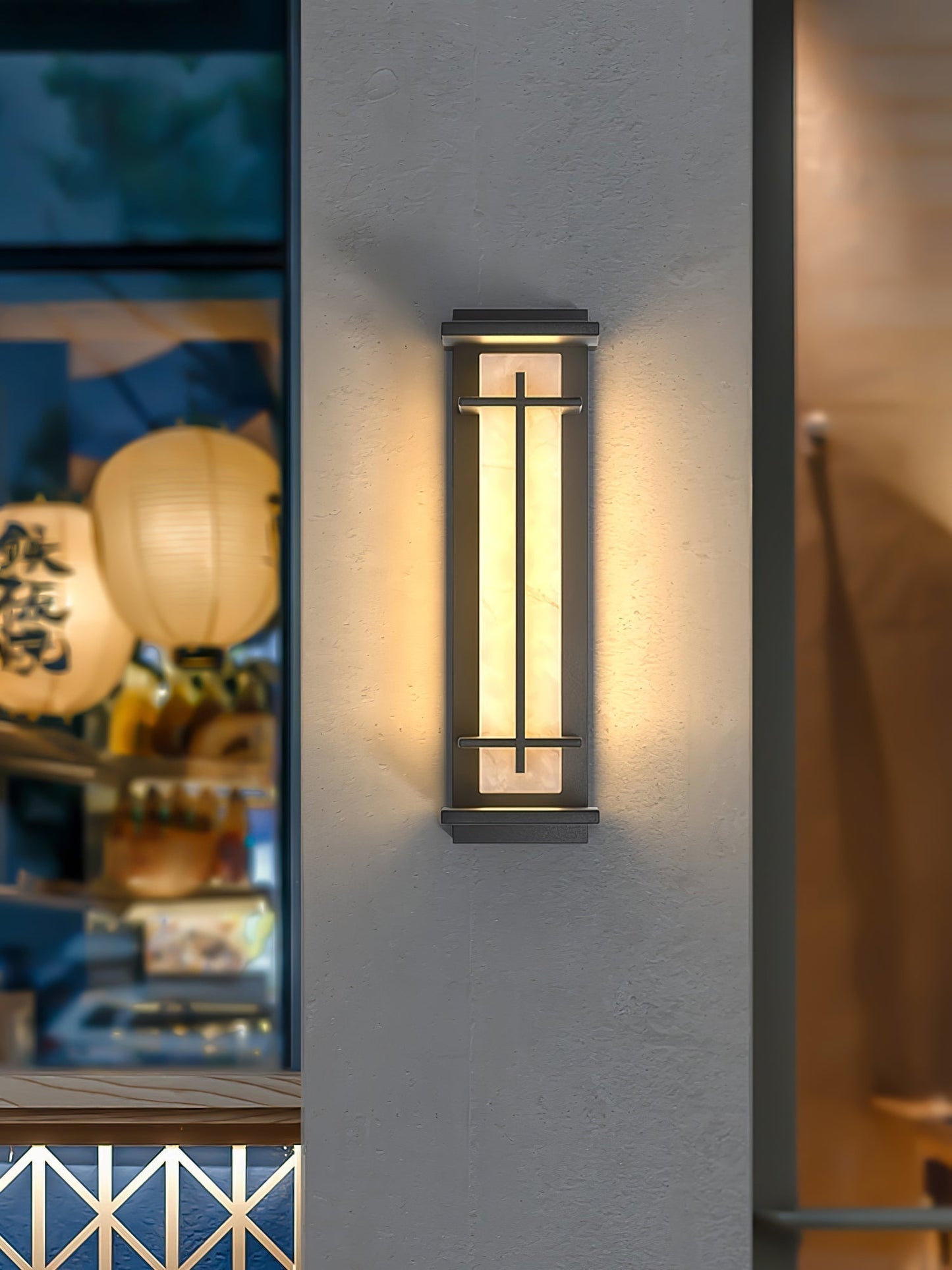Lampe Murale Extérieure Carrée - Étanchéité IP65, Durable, Design Moderne