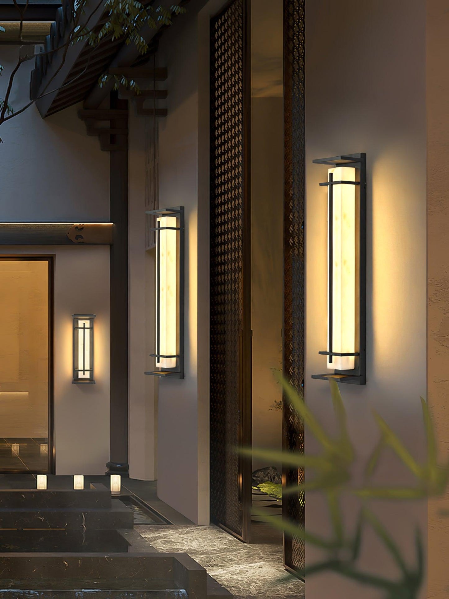 Lampe Murale Extérieure Carrée - Étanchéité IP65, Durable, Design Moderne