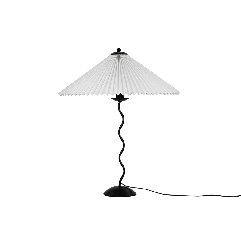 Lampe de Table Squiggle – Lampe Moderne au Design Ondulé pour Salon, Chambre et Bureau
