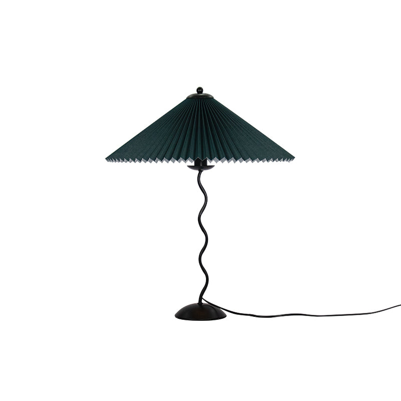 Lampe de Table Squiggle – Lampe Moderne au Design Ondulé pour Salon, Chambre et Bureau