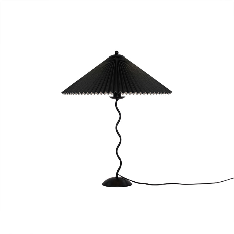 Lampe de Table Squiggle – Lampe Moderne au Design Ondulé pour Salon, Chambre et Bureau