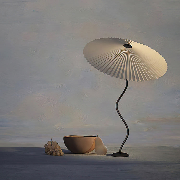 Lampe de Table Squiggle – Lampe Moderne au Design Ondulé pour Salon, Chambre et Bureau