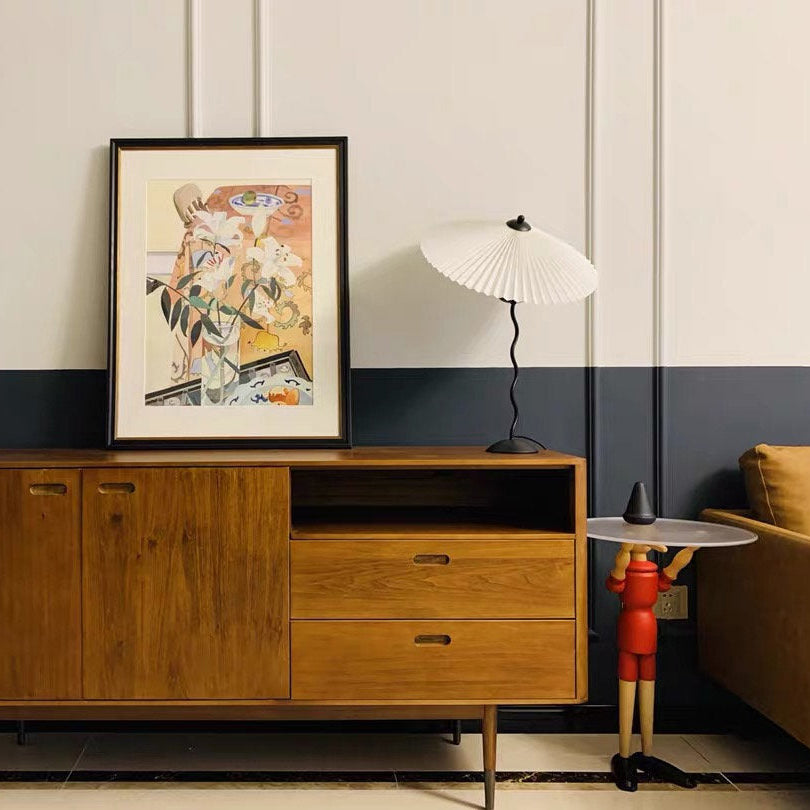 Lampe de Table Squiggle – Lampe Moderne au Design Ondulé pour Salon, Chambre et Bureau