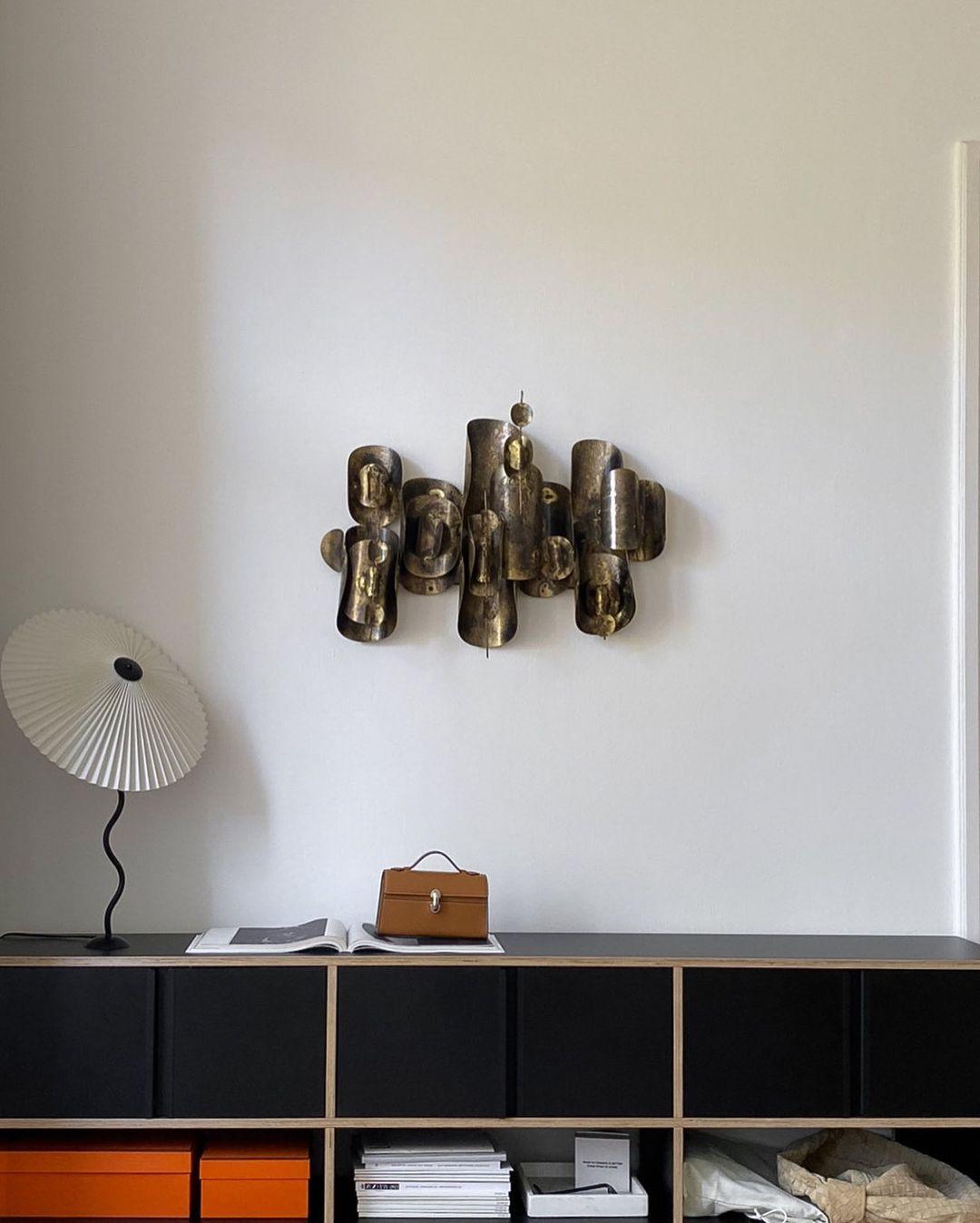 Lampe de Table Squiggle – Lampe Moderne au Design Ondulé pour Salon, Chambre et Bureau