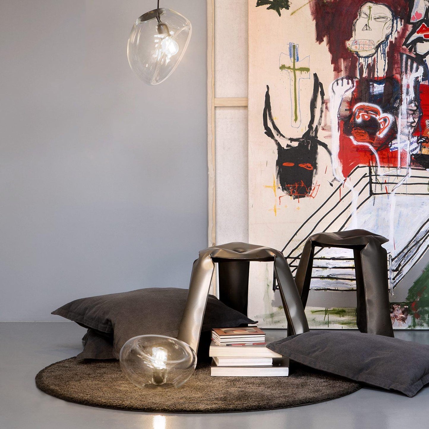 Lampe Pendante Goutte d'Eau Suspendue – Éclairage Moderne en Verre Soufflé
