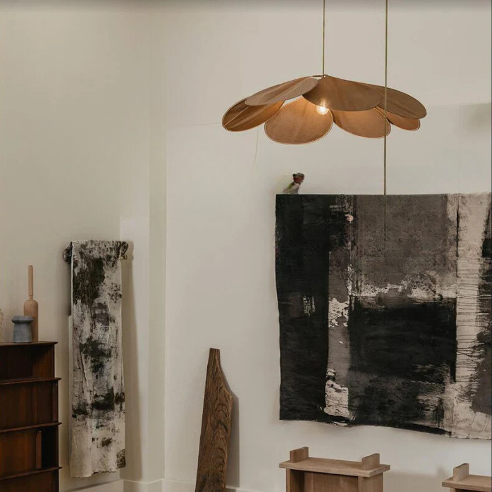 Suspension Feuille de Fleur - Élégance Naturelle pour Votre Intérieur