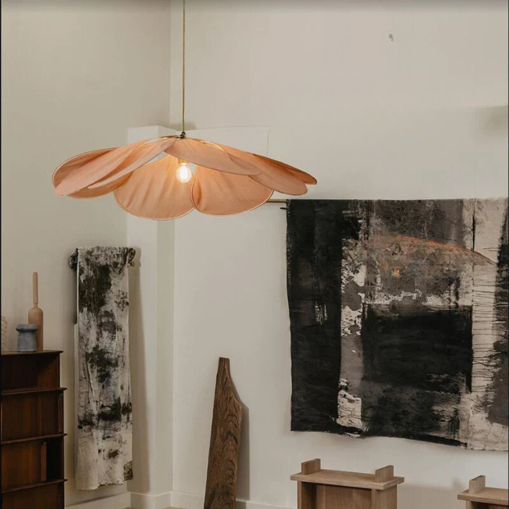Suspension Feuille de Fleur - Élégance Naturelle pour Votre Intérieur