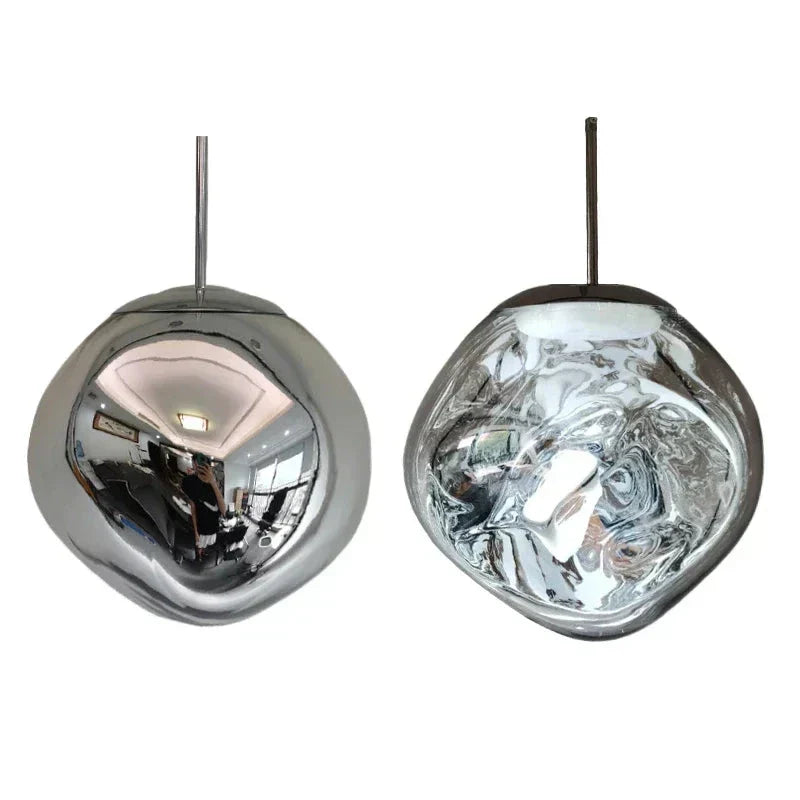 Suspension en Verre Style Nordique – Éclairage Élégant et Moderne