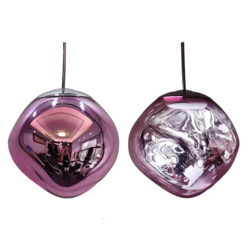 Suspension en Verre Style Nordique – Éclairage Élégant et Moderne