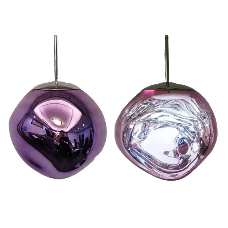 Suspension en Verre Style Nordique – Éclairage Élégant et Moderne