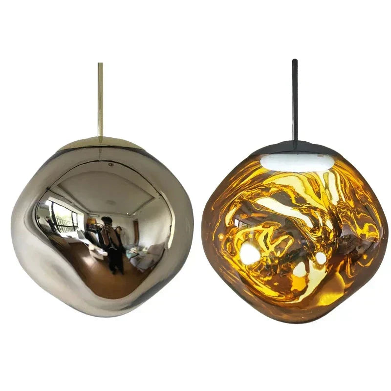 Suspension en Verre Style Nordique – Éclairage Élégant et Moderne