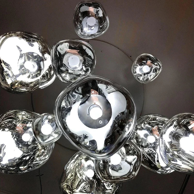 Suspension en Verre Style Nordique – Éclairage Élégant et Moderne