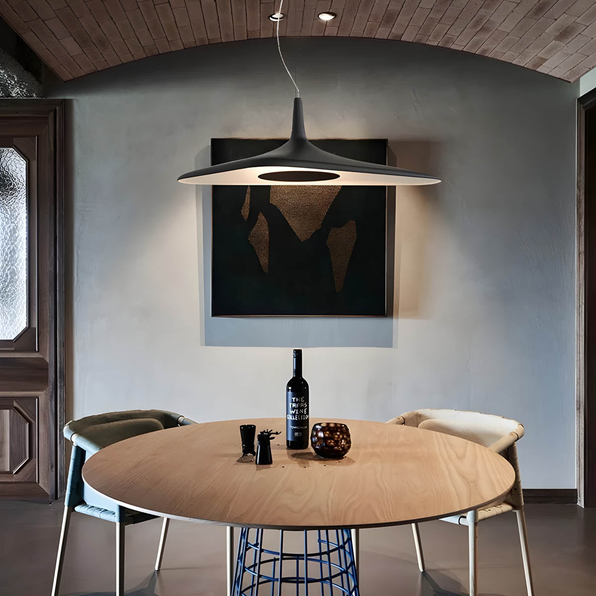Suspension TIPI – Lampe au Design Unique en Résine, Élégance Moderne