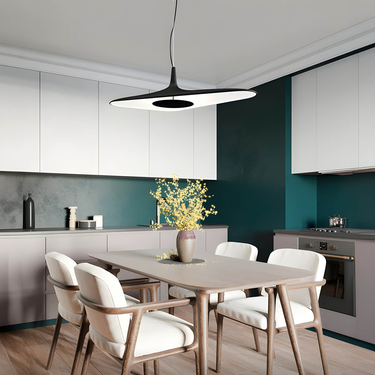 Suspension TIPI – Lampe au Design Unique en Résine, Élégance Moderne