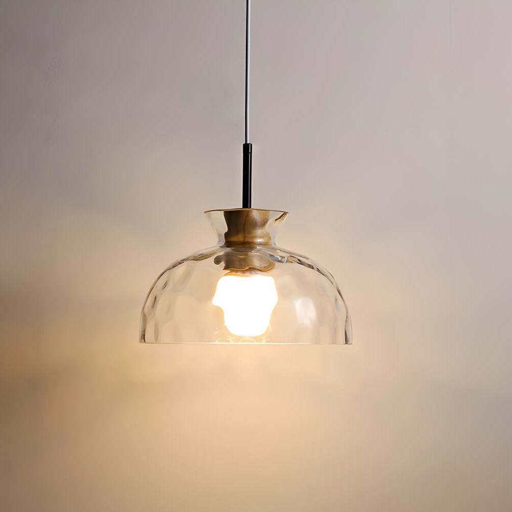 Suspension en Verre TOKYO – Lustre Minimaliste avec 1 ou 3 Têtes
