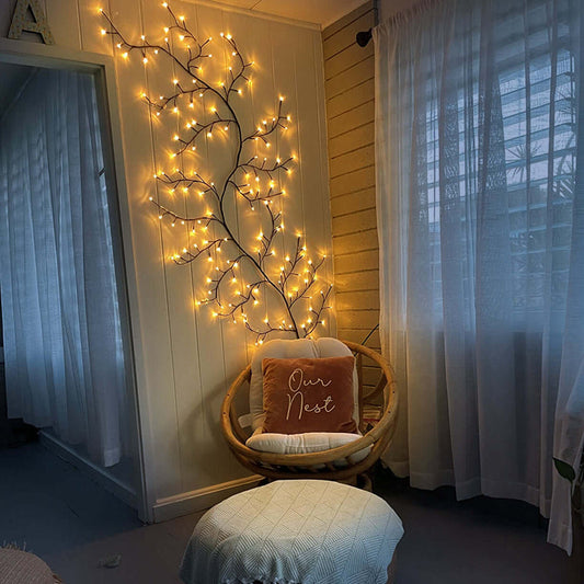Lampe Enchanted Willow Vine - Lumière Apaisante pour un Intérieur Harmonieux