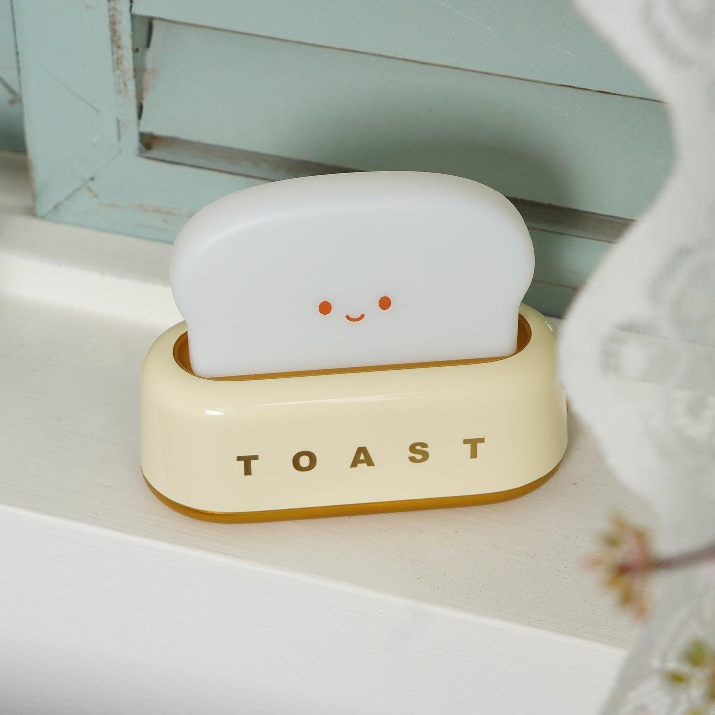 Lampe de Nuit Toaster – Luminaire Décoratif et Portable avec Batterie Rechargeable