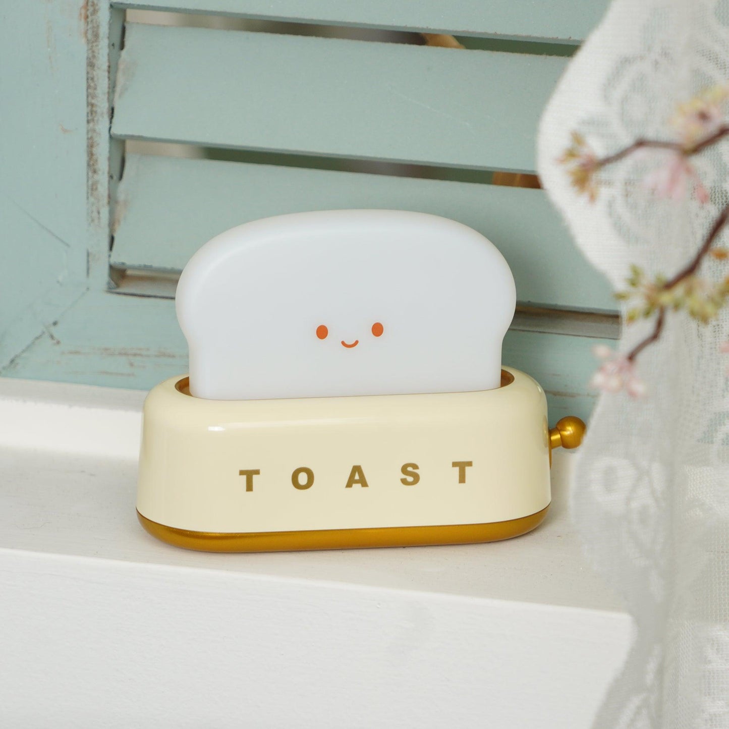 Lampe de Nuit Toaster – Luminaire Décoratif et Portable avec Batterie Rechargeable