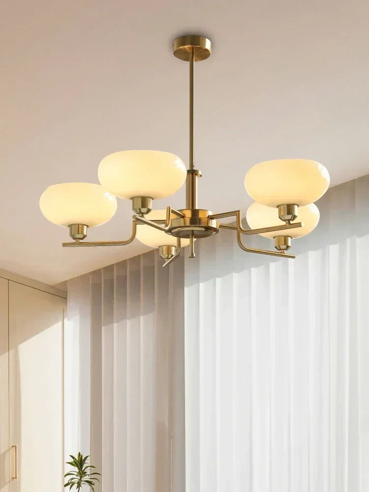 Lampe Plafonnier Bauhaus Médiéval – Lustre Élégant au Design Moderne et Rétro Nordique