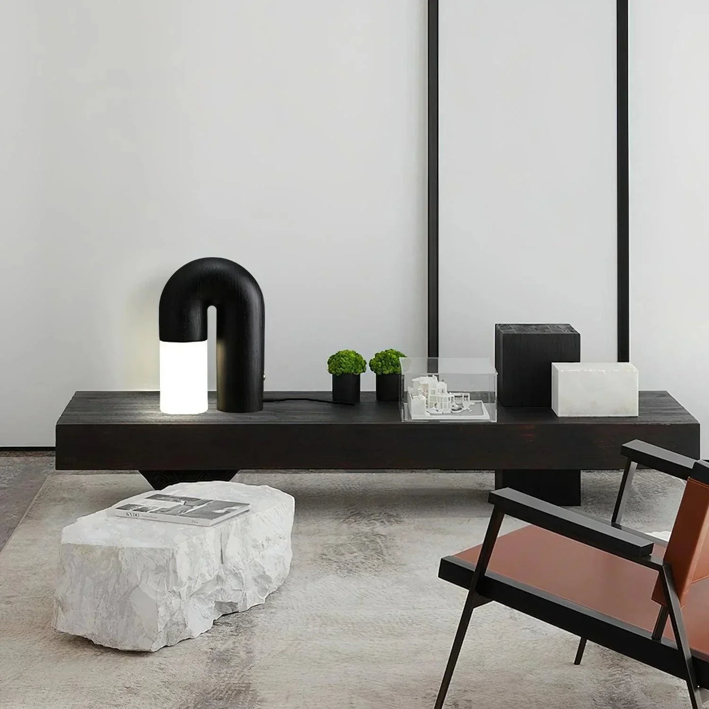 Lampe de Table Diapolo – Élégance Intemporelle avec Design Arqué
