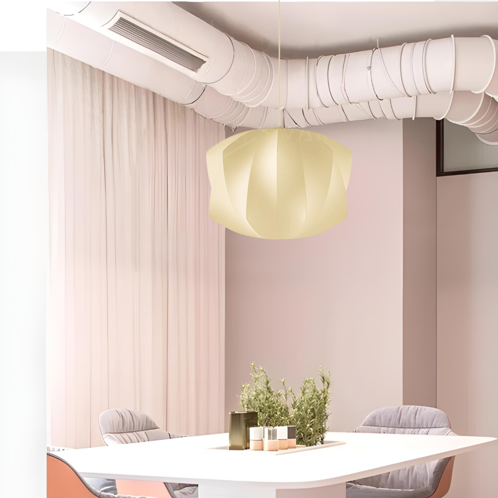 Suspension Nordic en Bois et Acier - Élégance Moderne et Fonctionnelle pour Votre Intérieur