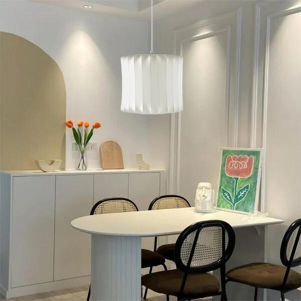 Suspension Nordic en Bois et Acier - Design Moderne et Naturel pour Votre Intérieur
