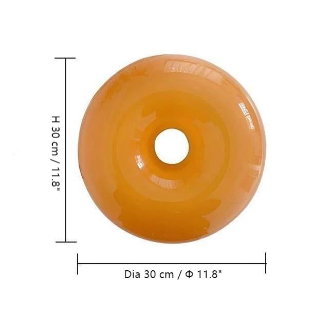 Lampe Donut Bauhaus - Lampe de Bureau et Décoration Murale LED Dimmable
