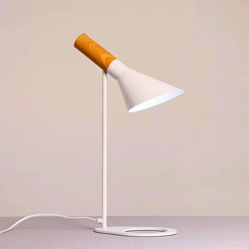 Lampe de Table Design LED - Éclairage Sculptural Réglable, Parfaite pour Bureau et Salon