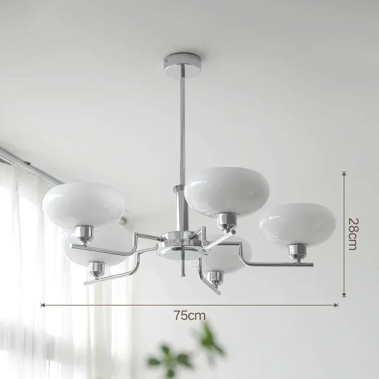 Lampe Plafonnier Bauhaus Médiéval – Lustre Élégant au Design Moderne et Rétro Nordique