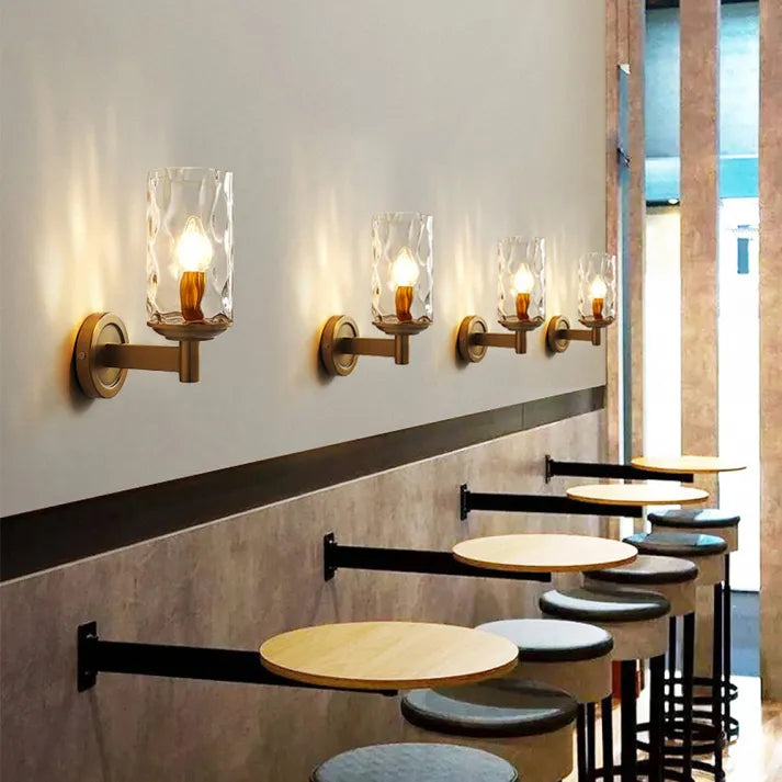 Applique Murale Rétro Classique en Verre – Élégance Vintage pour Votre Intérieur