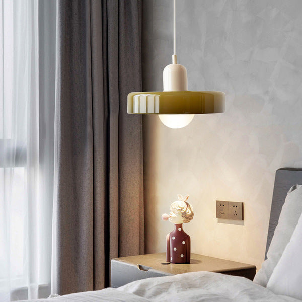 Suspension Bauhaus - Lampe Moderne en Verre, Design Élégant et Fonctionnel