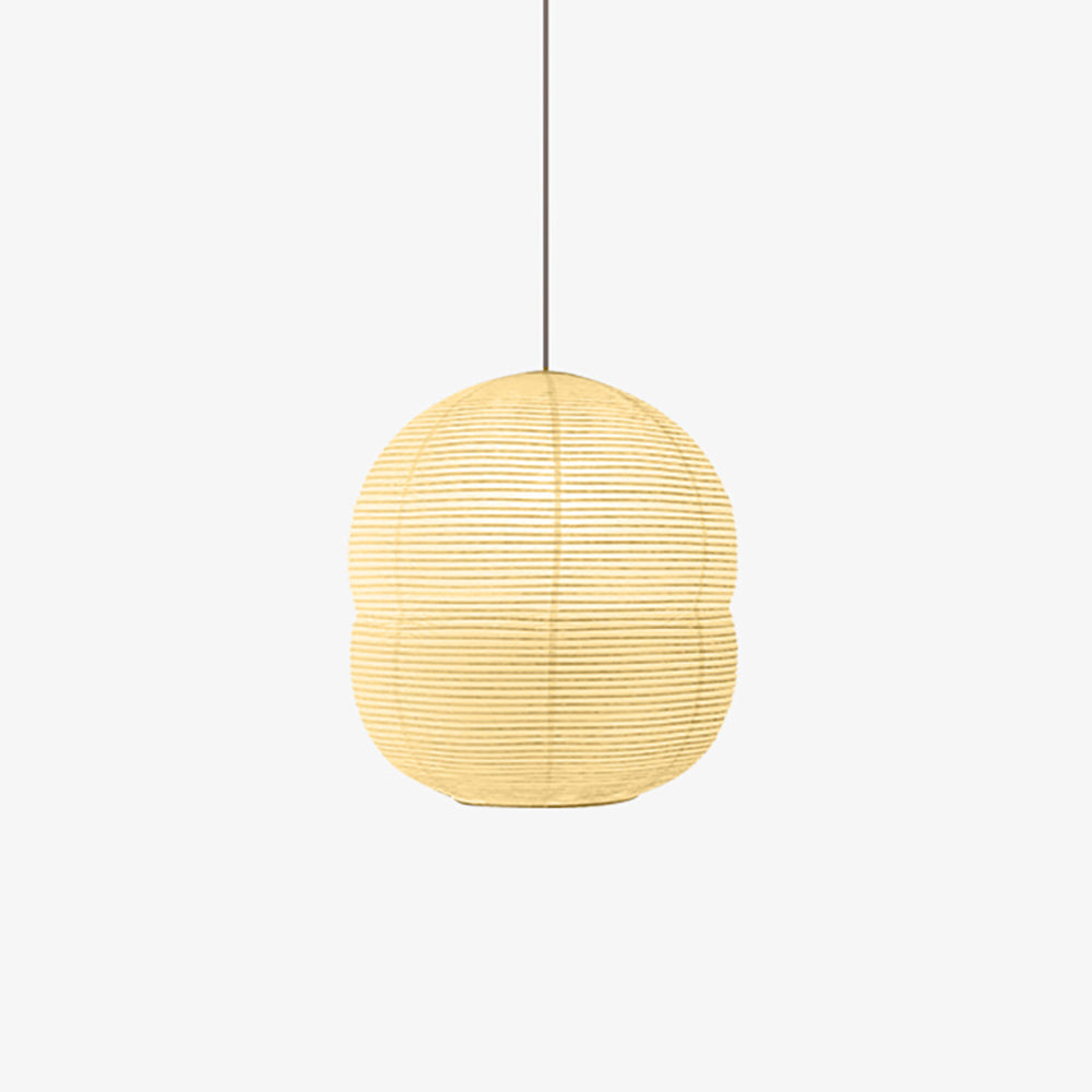 Lampe Suspendue Mini Washi Papier LED – Élégance Minimaliste en Papier de Riz