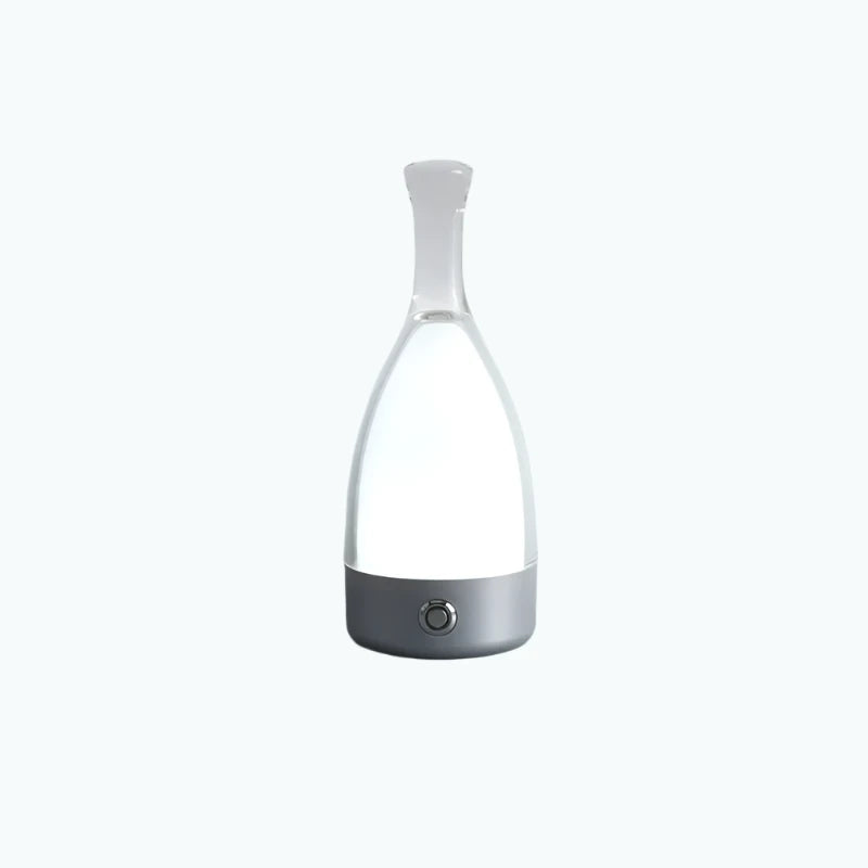 Lampe de Nuit Décorative Rechargeable en Forme de Bouteille de Vin – Éclairage Ambiance LED avec Fonction Dimmable