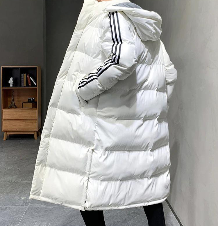 Manteau Long Hiver CalvinLine Parka – Coupe Moderne, Capuche Intégrée, Chaud et Élégant