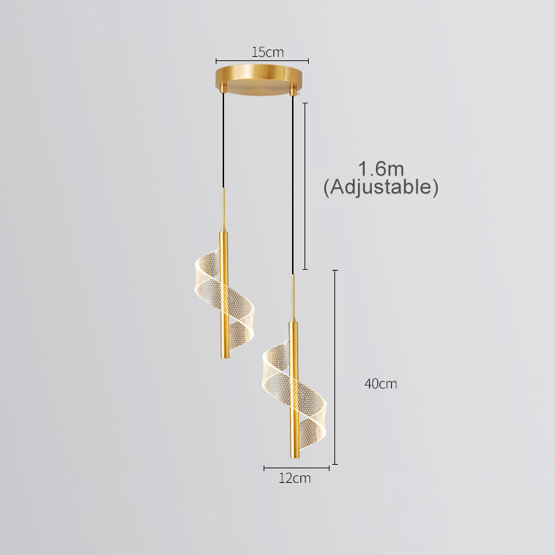 Suspension LED Moderne en Métal - Éclairage Contemporain Écoénergétique