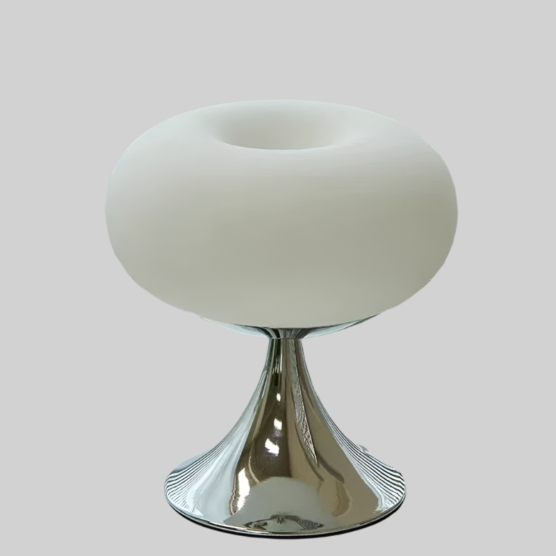 Lampe de Table Style Antique - Applique Moderne en Verre et Métal, Design Inspiré du Bauhaus