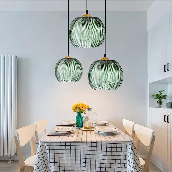 Suspension Aalin en Verre Mat - Élégance et Charme pour Votre Salle à Manger