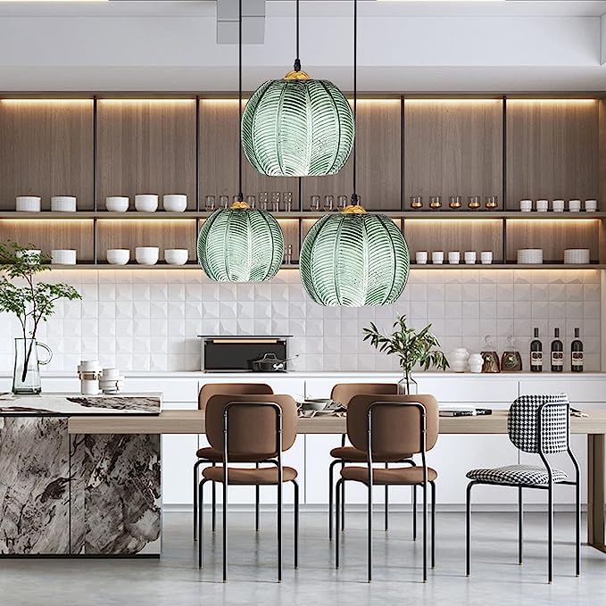 Suspension Aalin en Verre Mat - Élégance et Charme pour Votre Salle à Manger